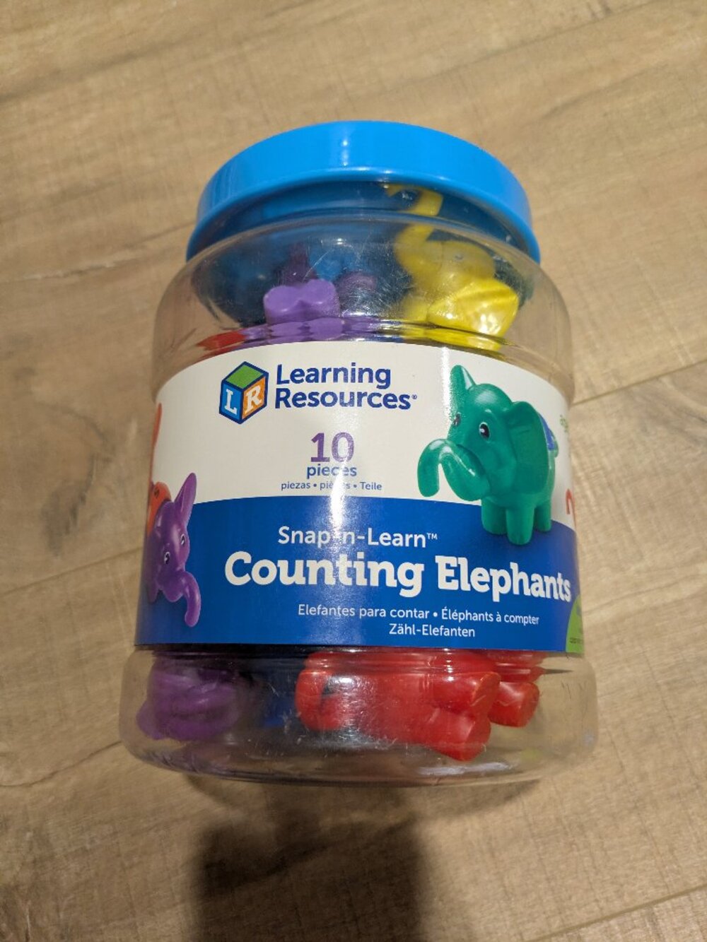 Learning Resources Snap-n-Learn Counting Elephants